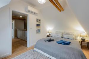 Postel nebo postele na pokoji v ubytování Villa Riedhof