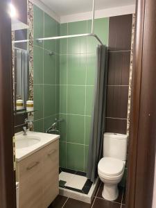 A bathroom at Sauna City Apartment 01