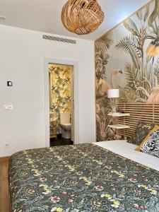 Cama ou camas em um quarto em SabiaNatura - boutiqueMadrid