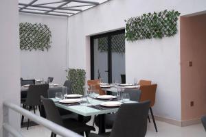 Restaurace v ubytování Dialali Hôtel Nouakchott