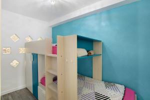 Posteľ alebo postele v izbe v ubytovaní Apartamento La Burrita