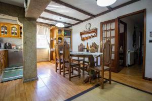 Η κουζίνα ή μικρή κουζίνα στο Casa da Garrida