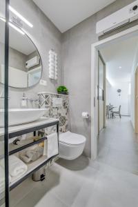 Kylpyhuone majoituspaikassa Luxury apartment Asi