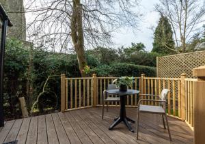 En balkong eller terrasse på The Garden Cottage