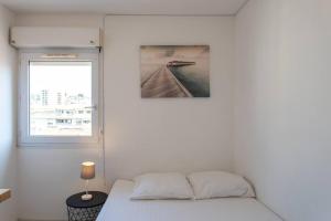 Posteľ alebo postele v izbe v ubytovaní L41 Suite Paladium 8pax 4rooms balcony WIFI AC