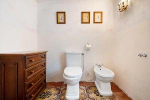 A bathroom at Agriturismo Il Filo di Paglia