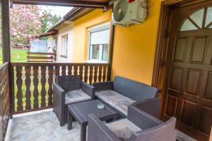 Balkón nebo terasa v ubytování Apartman OLGA