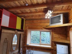 Et tv og/eller underholdning på Dzīvoklis Nr. 7