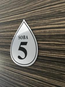 Certifikát, hodnocení, plakát nebo jiný dokument vystavený v ubytování SREBRNA Kap
