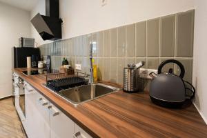 Cucina o angolo cottura di Apartment in Weinstadt-Schnait