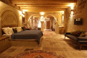 Posezení v ubytování Cappadocia Vita Cave Hotel
