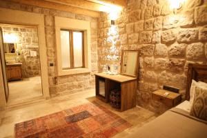 Koupelna v ubytování Cappadocia Vita Cave Hotel + 37 fotografií