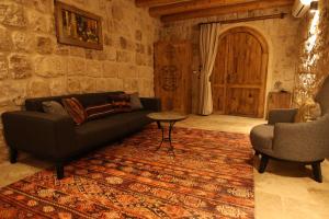 Posezení v ubytování Cappadocia Vita Cave Hotel