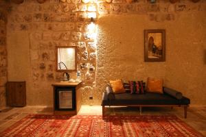 Posezení v ubytování Cappadocia Vita Cave Hotel