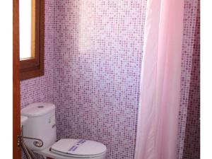 Koupelna v ubytování HOSTAL LA SAVINA