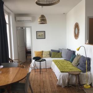 Część wypoczynkowa w obiekcie QUAI 77•St Valery Centre •VUE DIRECTE BAIE - 6/12 pers