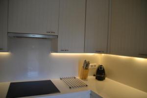 Kuchyňa alebo kuchynka v ubytovaní Cosy apartamento en Sagaró, Costa Brava