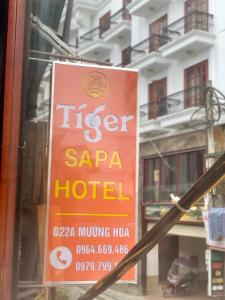 Certifikát, hodnocení, plakát nebo jiný dokument vystavený v ubytování Tiger Sapa hotel