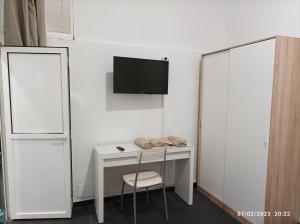 TV a/nebo společenská místnost v ubytování Casa La Isleta, entre el puerto y la playa Las Canteras