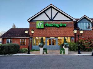 a store front of a holiday inn at Holiday Inn Reading West, an IHG Hotel in Reading