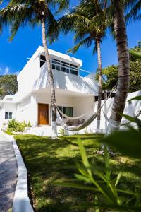 Κήπος έξω από το Casa La Joya Bacalar