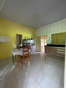 Virtuvė arba virtuvėlė apgyvendinimo įstaigoje Chácara recanto Feliz