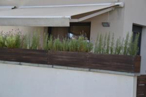 Vonkajšia záhrada v ubytovaní Cosy apartamento en Sagaró, Costa Brava