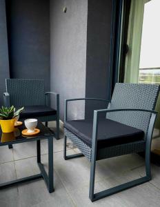 O zonă de relaxare la Apartment Leona