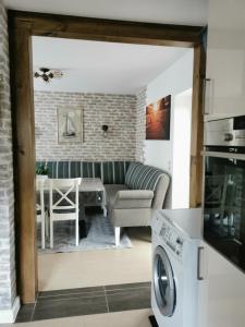 Posezení v ubytování Hübsches Haus + 18 fotografií