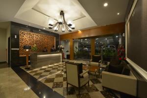 Area tempat duduk di Pranaya Boutique Hotel