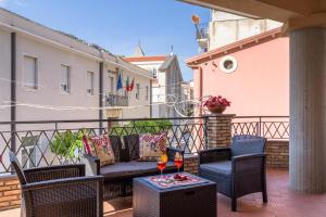 Balkoni atau teres di Loft Angolo Sul Mare