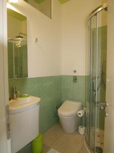 Koupelna v ubytování B&B Linea Verde