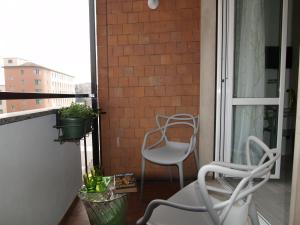 Balkón nebo terasa v ubytování B&B Linea Verde