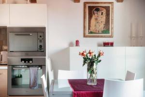 Küche/Küchenzeile in der Unterkunft La Casa di Maggie - Aqua Apartments