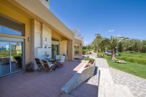 A garden outside Gea Maleme