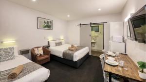 Parkes Federation Motel的休息区