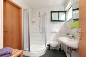 Ένα μπάνιο στο Haus Sanddorn Hooghass FW3