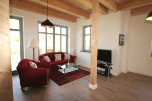 TV/trung tâm giải trí tại Wohnung-Salzaster