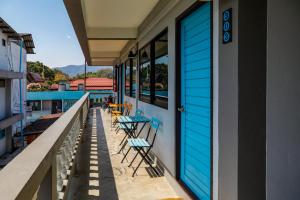 Balkón nebo terasa v ubytování Sleep Guesthouse