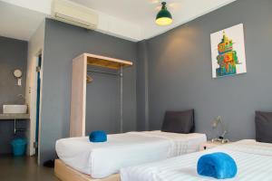 Postel nebo postele na pokoji v ubytování Sleep Guesthouse