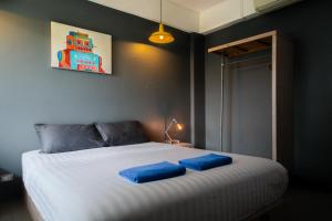 Postel nebo postele na pokoji v ubytování Sleep Guesthouse