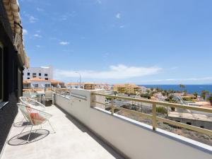 Balkón alebo terasa v ubytovaní Dúplex Moderno de Lujo con Terraza, Vista al Mar y Wi-Fi 600 mb - ES-279-10