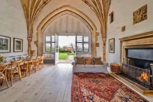 Posezení v ubytování Butley Priory