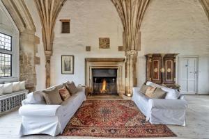 Posezení v ubytování Butley Priory