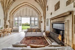Posezení v ubytování Butley Priory