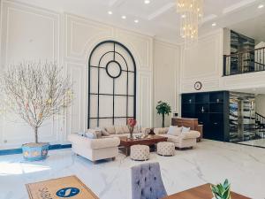 Posezení v ubytování Sabina Luxury Boutique Hotel & Villa