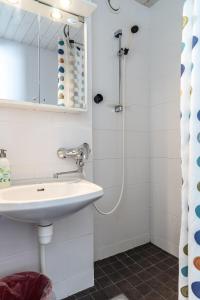 Koupelna v ubytování Guesthouse Borealis