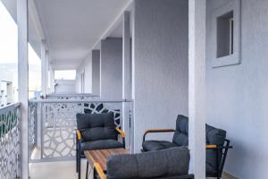 A seating area at Hotel Centro Bodrum