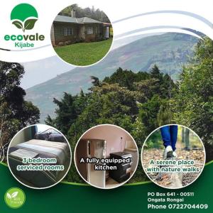 a collage of pictures of a house with a view at ECOVALE-KIJABE in Kijabe
