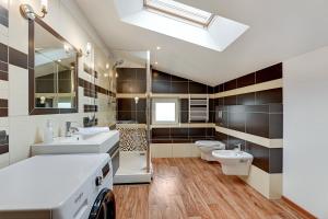 Kúpeľňa v ubytovaní Apartament George